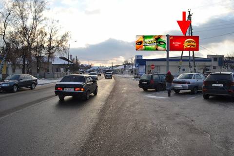 Billboard A in Merefa, 3х6  Merefa-st. Dniprovs'ka-bila marketu ATB-pravij - u bik sel. Selekcijne Photo 1