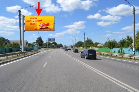 Billboard B in Pisochin, 3х6  Poltavs'kij slah-st.Slahova, z centru Photo 1