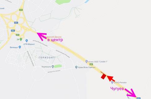 Billboard A in Kharkiv highway, 3х6  Pr-t Geroiv Harkova - Rostovs'ka trasa bila AZS OKKO-10 (v'izd do mista) scheme