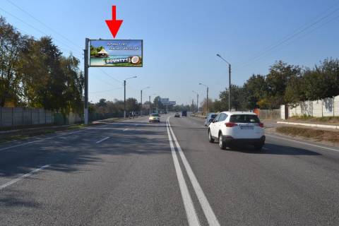 Billboard B in Kharkiv, 3х6  Poltavs'kij slah-st. Novoselivs'ka, z centru Photo 1