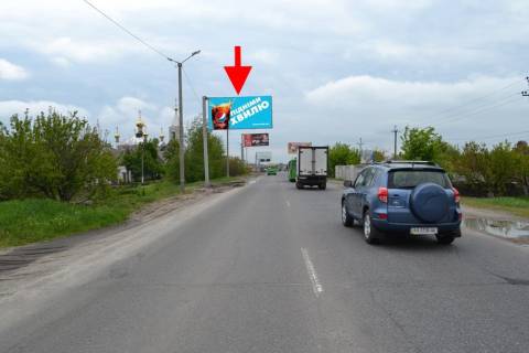 Billboard B in Kharkiv Pr-t Gagarina-sel. Bezludivka-praporec' No7 (viizd iz mista) Photo 1