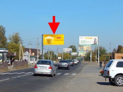 Billboard B in Bezlyudivka, 3х6  Pr-t Gagarina-sel. Bezludivka-rinok Bezludivs'kij-praporec' No2-(v'izd u misto) Photo 1