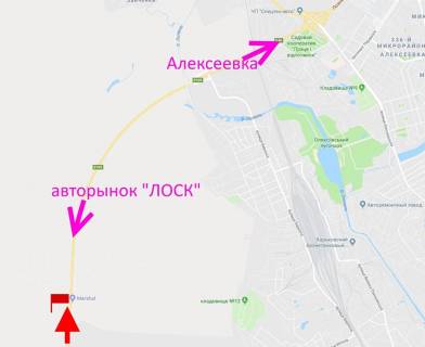 Billboard B in Kharkiv Kil'ceva doroga-478 km bila AZS "Marsall" - praporec' No2 - u bik Oleksiivki scheme