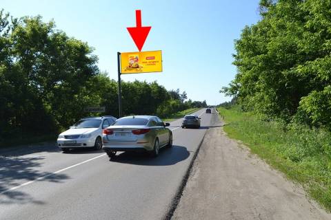 Billboard B in Kharkiv Pr-t Gagarina-sel. Bezludivka-praporec' No14 (viizd iz mista) Photo 1