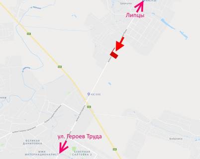 Billboard A in Circuni, 3х6  st. Lesa Serduka-Kil'ceva doroga-10-v'izd u misto z boku sel. Cirkuni scheme