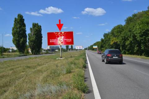 Billboard A in Kharkiv, 3х6  Pr-t Geroiv Harkova - Rostovs'ka trasa bila gazovoi zapravki-2 (v'izd u misto) Photo 1