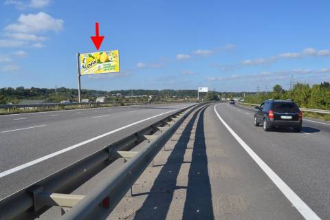 Billboard B in Pisochin, 3х6  Estakada2-sel.Pisocin-viizd iz mista v st.trasi Kiiv-Harkiv-Dovzans'kij Photo 1