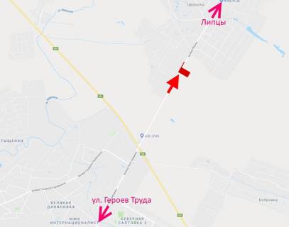 Billboard B in Circuni, 3х6  st. Lesa Serduka -Kil'ceva doroga-12-viizd z mista v bik sel. Cirkuni scheme