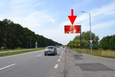 Billboard A in Kharkiv highway, 3х6  Trasa Kiiv-Harkiv-sel. Travneve-bila AZS ANP-praporec' No1 - u bik Valok Photo 1
