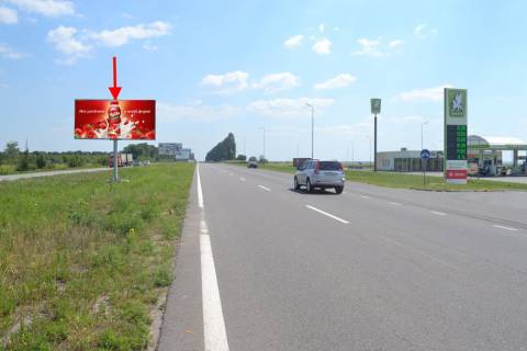 Billboard A in Kharkiv Pr-t Geroiv Harkova - Rostovs'ka trasa bila AZS OKKO 1 (viizd iz mista) Photo 1