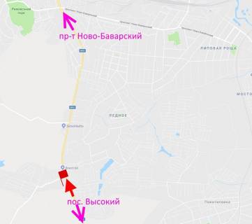 Billboard B in Kharkiv highway, 3х6  Kil'ceva doroga-sel. Lidne -bila AZS Brent Oil-praporec' No2- v bik av. Novo-Bavars'kij scheme