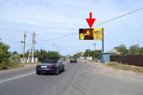 Billboard A in Bezlyudivka, 3х6  Pr-t Gagarina-sel. Bezludivka-praporec' No12 (v'izd u misto) Photo 1
