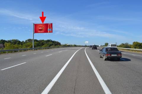 Billboard B in Pisochin, 3х6  Estakada4-sel.Pisocin-viizd iz mista do st.trasi Kiiv-Harkiv-Dovzans'kij Photo 1