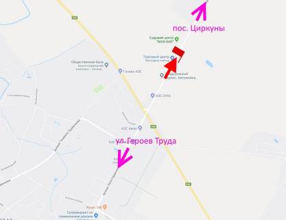 Billboard A in Kharkiv highway, 3х6  st. Lesa Serduka -Kil'ceva doroga-praporec' No3 viizd iz mista u bik sel. Cirkuni scheme