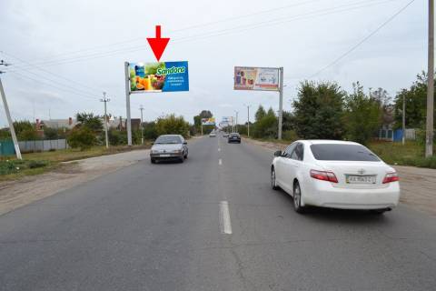 Billboard B in Bezlyudivka, 3х6  Pr-t Gagarina-sel. Bezludivka-praporec' No5 (v'izd u misto) Photo 1