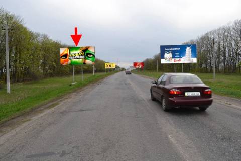 Billboard B in Kharkiv Saltivs'ke sose-rozv'azka z kil'cevou-6-v'izd u misto z boku St. Saltova Photo 1