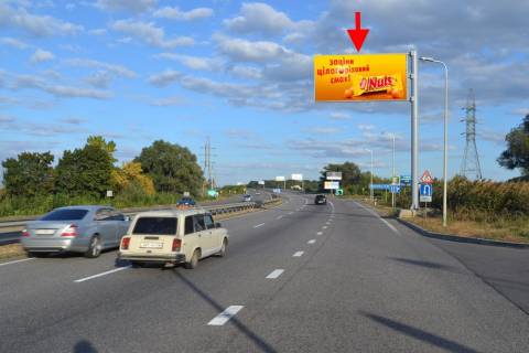 Billboard A in Kharkiv highway, 3х6  Trasa Kiiv-Harkiv-Dovzans'kij bila AZS WOG-sel. Raj-Elenivka (u bik Harkova) Photo 1