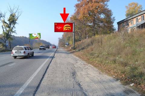 Billboard A in , 3х6  Simferopol's'ke sose-st. Harkivs'ka -bila rajonnogo sudu-z centru Photo 1