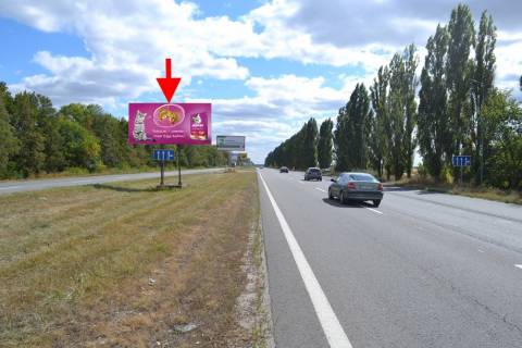 Billboard A in Kharkiv, 3х6  Pr-t Geroiv Harkova - Rostovs'ka trasa bila AZS OKKO 3 (viizd iz mista) Photo 1