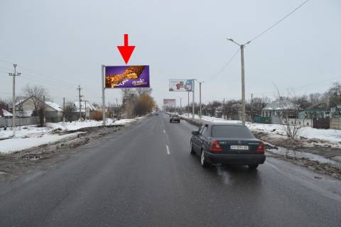 Billboard B in Bezlyudivka, 3х6  Pr-t Gagarina-sel. Bezludivka-praporec' No3 (v'izd u misto) Photo 1