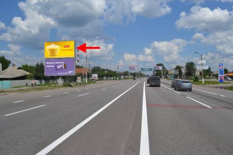 Billboard B in Pisochin, 3х6  Poltavs'kij slah-sel.Pisocin-st. Avtomobil'na navproti dvoh AZS, centr Photo 1