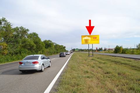 Billboard A in Rogan, 3х6  Pr-t Geroiv Harkova - Rostovs'ka trasa-sel. Rogan'-AZS SUN OIL-2-viizd iz mista Photo 1