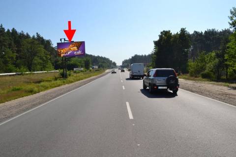 Billboard B in Kharkiv st.Zalutins'ka -bila AZS OKKO-2- v'izd u misto z boku Solonicivki Photo 1