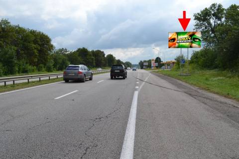 Billboard A in Kharkiv highway, 3х6  Trasa Kiiv-Harkiv-Dovzans'kij bila AZS SHELL- u bik Harkova Photo 1