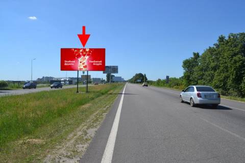 Billboard A in Kharkiv Pr-t Geroiv Harkova - Rostovs'ka trasa bila AZS OKKO 3 (v'izd do mista) Photo 1