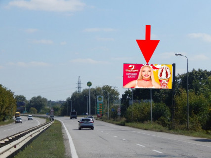 Billboard A in Kharkiv highway Траса Київ-Харків-467 км- сел. Пісочин-біля АЗС WOG-поворот на Рай-Єленівку-в'їзд у місто Photo 1