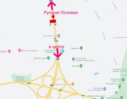 Billboard A in , 3х6  Harkivs'ke sose-pos Lisove-v centr scheme