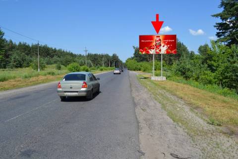 Billboard A in Vasishcheva, 3х6  sel. Vasiseve- v r-ni st. Promislova-1-(v'izd do mista) Photo 1