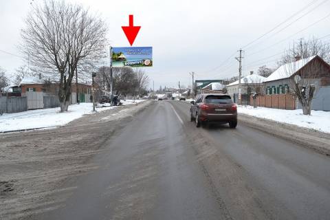 Billboard B in Merefa, 3х6  Merefa-st. Dniprovs'ka-st. Leonivs'ka - povorot na vokzal - u bik Harkova Photo 1