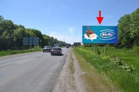 Billboard A in Kharkiv highway, 3х6  Saltivs'ke sose-rozv'azka z kil'cevou-v'izd u misto z boku St. Saltova Photo 1