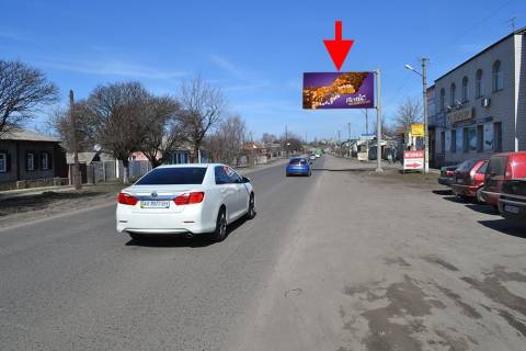Billboard A in Merefa, 3х6  Merefa-st. Dniprovs'ka 185 u bik Harkova Photo 1