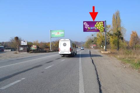 Billboard A in , 3х6  Simferopol's'ke sose-st. Soborna - v r-ni AZS Motto - iz centru Photo 1