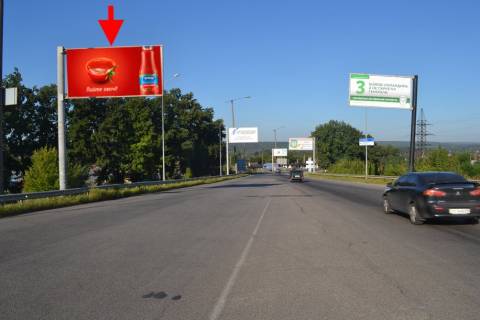 Billboard B in Kharkiv Klockivs'ka -rozv'azka z kil'cevou -praporec' No3 viizd z Harkova u bik Dergaciv Photo 1