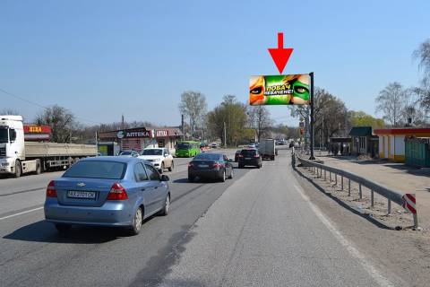 Billboard A in , 3х6  Simferopol's'ke sose-st. Harkivs'ka -povorot na Babai -praporec' No2-v centr Photo 1