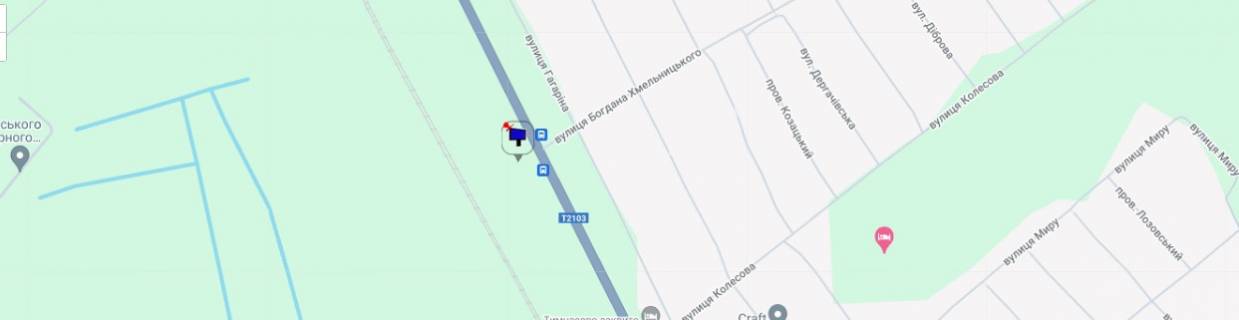 Billboard A in Kharkiv Mala Danilivka - kotedzne selise "Pole cudes" - u bik Harkova-verh-etazerka No2 scheme