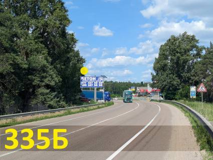 Billboard B in Proliski, 3х6  PSO R-03, km 4+900 m, pravoruc - Fozzi na Borispil's'kij trasi - svitlofor na viizdi z parkovki (Mala Oleksandrivka), Amako, mitnica, viizd na Borispil's'ku trasu / Pivnicno-Shidnij ob'izd Photo 1