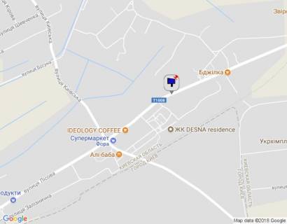 Billboard B in Zim'e, 6х3  s.Zazim'a, st.Lisova, 33 scheme