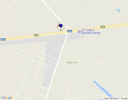 Billboard B in Mriya, 6х3  s. Mria, trasa M-06 "Kiiv-Cop" (Zitomir), km 28+950 pravo, avtobusna zupinka scheme