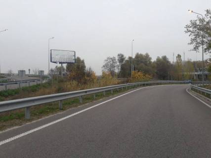 Billboard C in Obukhiv, 6х3  m. Obuhiv, pocatok st. Promislova, mist cerez trasu N-01 "Kiiv-Znam'anka", na povoroti na Kiiv Photo 1