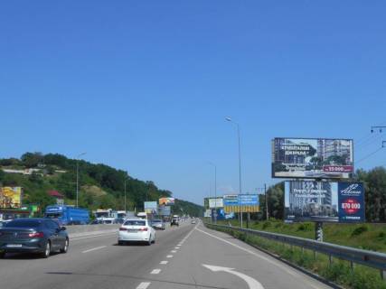 Billboard A in Lisniki (Kiev region), 6х3  Dniprovs'ke sose, trasa N-01 "Kiiv-Znam'anka", km 20+650 livo, cerez 150m pisla povorotu na s. Lisniki, verh Photo 1