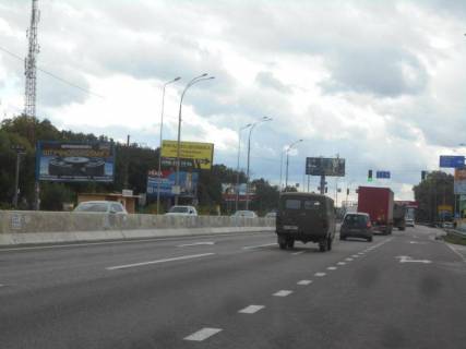 Billboard B in Foresters, 6х3  Дніпровське шосе, траса Н-01 "Київ-Знам'янка", км 20+770 ліво, поворот на с. Лісники, автобусна зупинка "Лісники" Photo 1