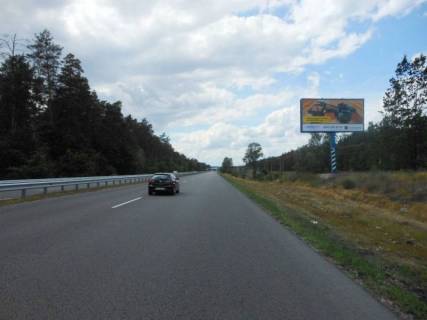 Billboard A in Kiev roads, 6х3  Dniprovs'ke sose, trasa N-01 "Kiiv-Znam'anka", km 37+170 livo, za 1km do z/d stancii "Novi Bezradici" Photo 1