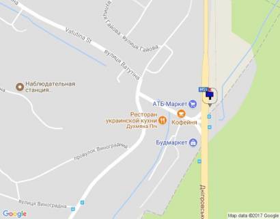 Billboard B in Lisniki (Kiev region), 6х3  Dniprovs'ke sose, trasa N-01 "Kiiv-Znam'anka", km 20+770 livo, povorot na s. Lisniki, avtobusna zupinka "Lisniki" scheme