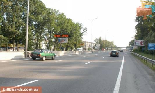 Billboard B in Gatne, 6,20х2,85  s. Cabani, trasa M-05 Kiiv-Odesa, km 14+940 livo, cerez 875m pisla Novoi Linii ta magazinu ATB, zaizd u MegaMarket Gatne, za 70m do avtobusnoi zupinki, za 150m do povorotu na Gatne, Krukivsinu, Visneve scheme