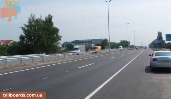 Billboard B in With. Mila, 6х3  s. Mila, trasa M-06 "Kiiv-Cop" (Zitomir), km 26+160 pravo, magazin "Fora", restoran "Kozacok" Photo 1