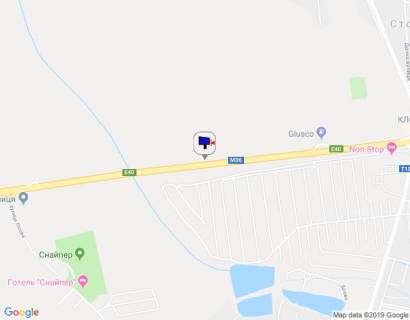 Billboard A in Parking, 6х3  s. Stoanka, trasa M-06 "Kiiv-Cop" (Zitomir), km 22+860 pravo, do povorota na Gorenici, 900m do povorotu na Bazu "Snajper" scheme